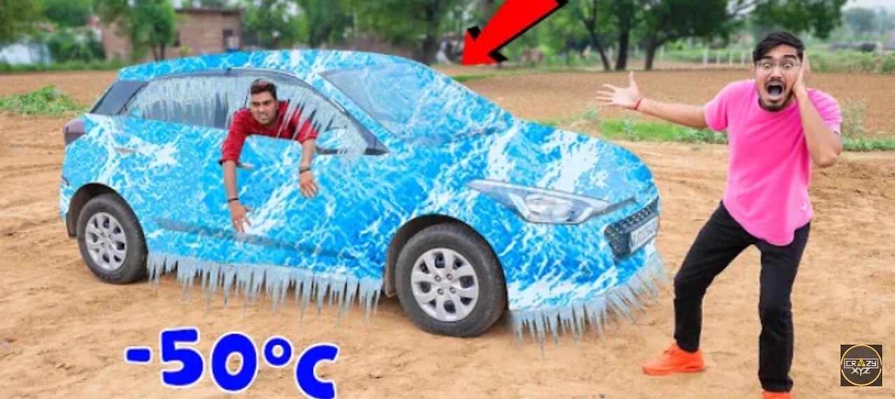 we made world's coolest car| इस गाड़ी में बैठते ही आपकी कल्फी जम जाएगी| Do not try