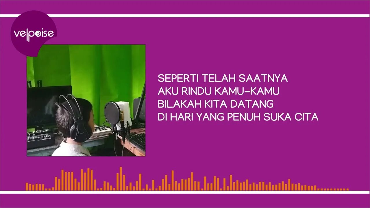 TEMAN KECILKU - EL-DIMAR MUHAMMAD - OFFICIAL LYRICS VIDEO