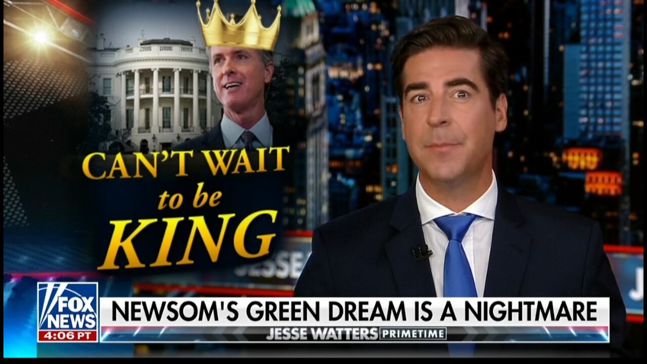 Jesse Watters: Gov Newsom Wants You To Suffer For His Green Fantasies