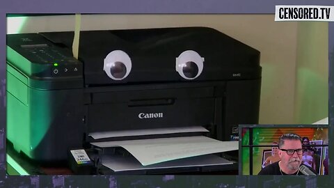 Gavin Meets Printy the Printer