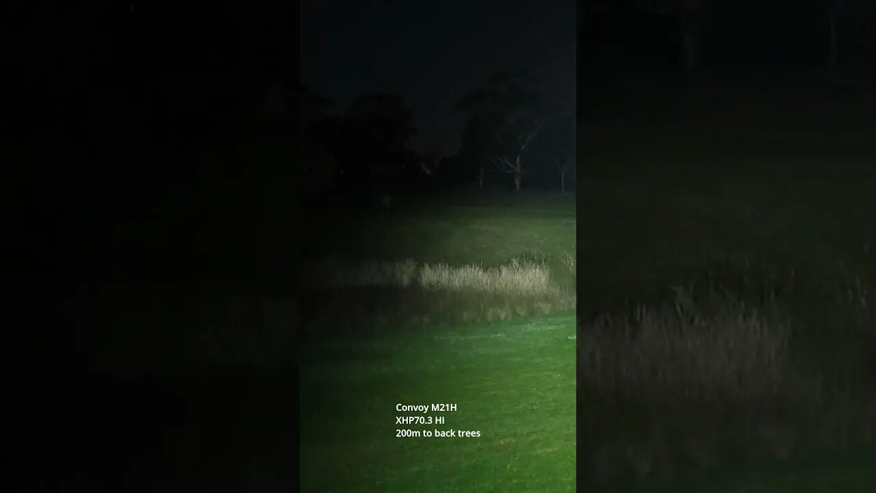 Convoy M21H: Can it light up an entire field?