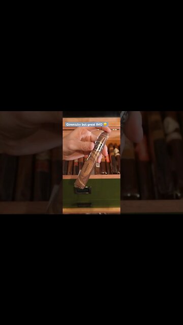 Gimmicky But GREAT 😋 #cigar #cigars #luxury #football