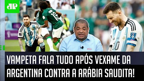 "FOI UM GRANDE MICO da Argentina! Gente, a Arábia Saudita é..." Vampeta FALA TUDO do VEXAME da Copa!