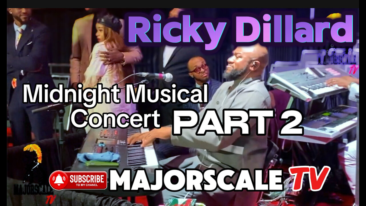 Ricky Dillard At Cogic Midnight Musical (Part 2) 🎵