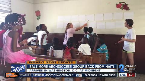 Youth group returns from Haiti following unrest