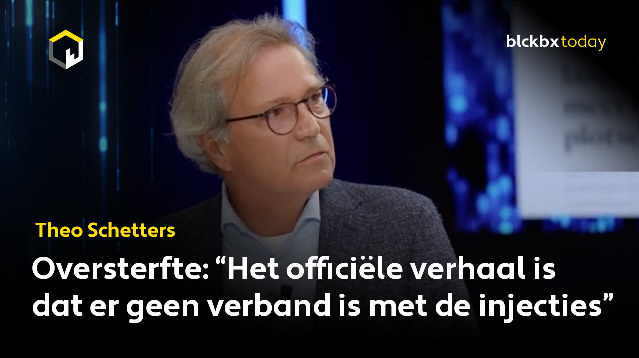 Prof. Theo Schetters (oversterfte): "Het officiële verhaal is dat er geen verband is met de injecties"