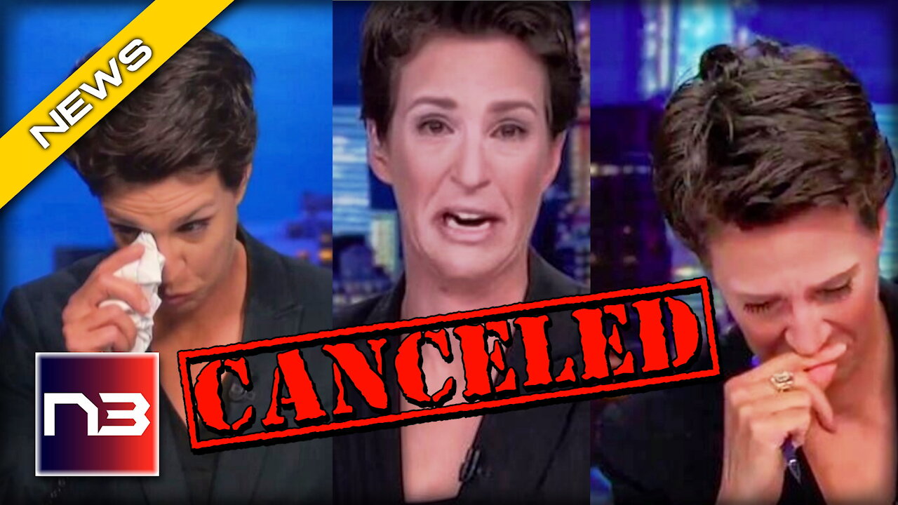 YES! MSNBC Just CANCELED Rachel Maddow!