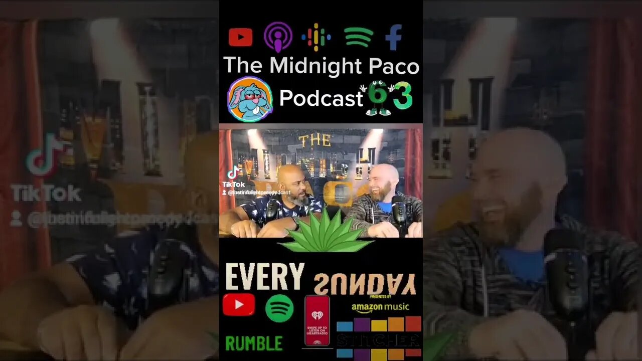 NEW EPISODES OF THE MIDNIGHT PACO PODCAST OUT EVERY SUNDAY