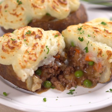 Shepherd’s Pie Potato Skins