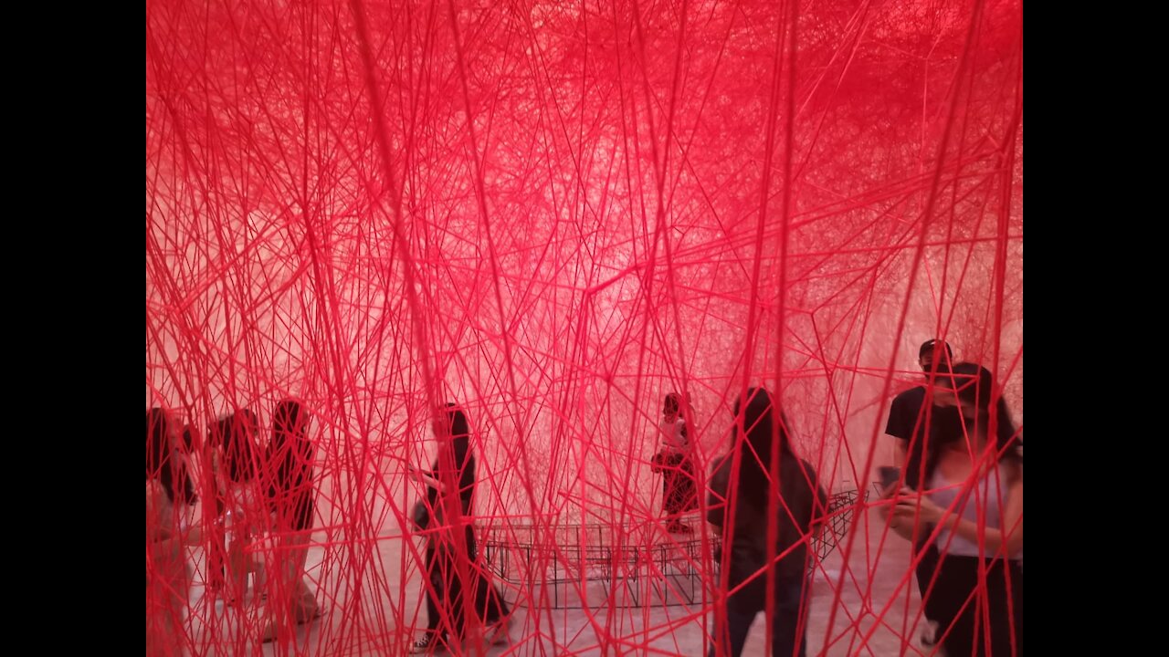 Chiharu Shiota:The Soul Trembles exhibition in Taipei 2021