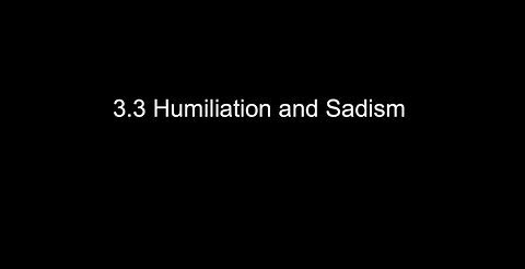 Episode 3.3 Humiliation
