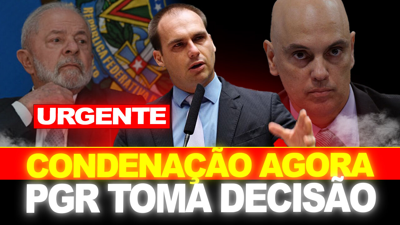 BOMBA !! PGR TOMA DECISÃO... CONDENAÇÃO AGORA !!!