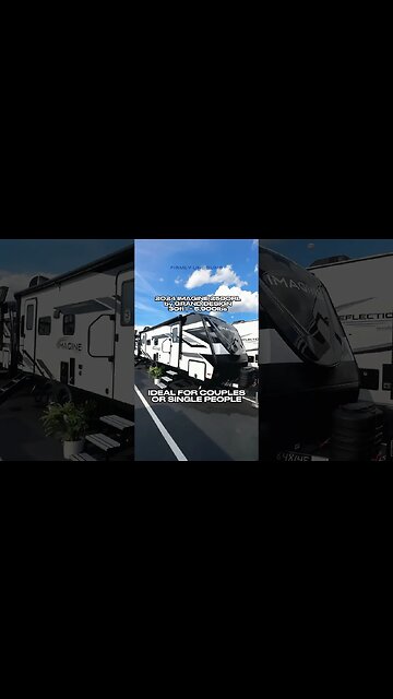 Ideal travel trailer RV for single people and couples | 2024 Grand Design Imagine 2500RL #rv