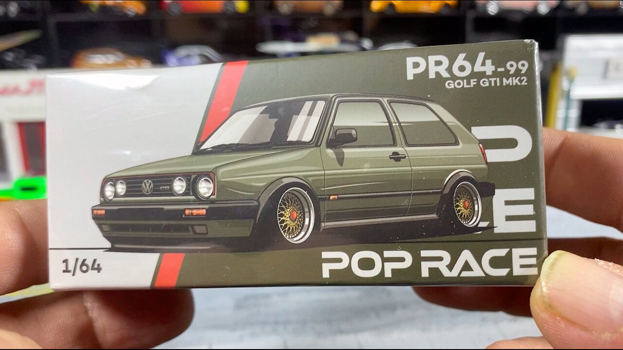 Diecast Unboxing: Volkswagen Golf GTI MK2 From PopRace