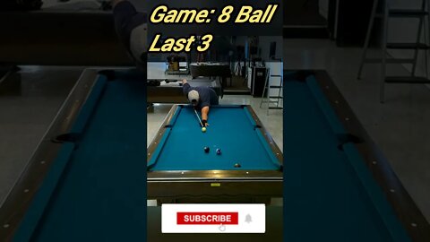 last 3 #8ballpool #shorts