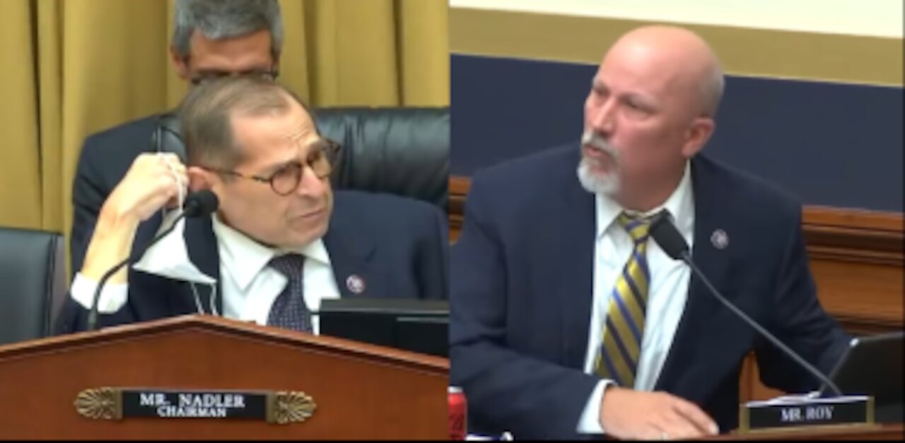 Chip Roy (R) of TX - School's Jerry Nadler (D) of NY on Semi Automatic Weapons