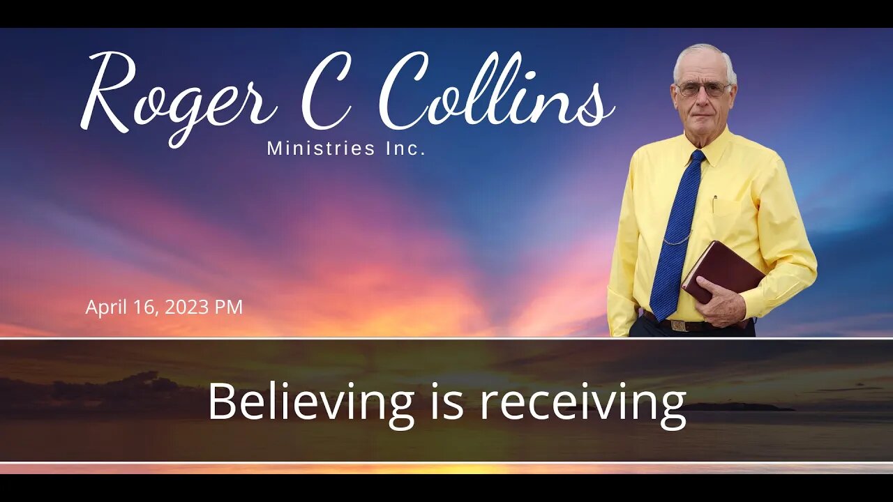 Believing is receiving