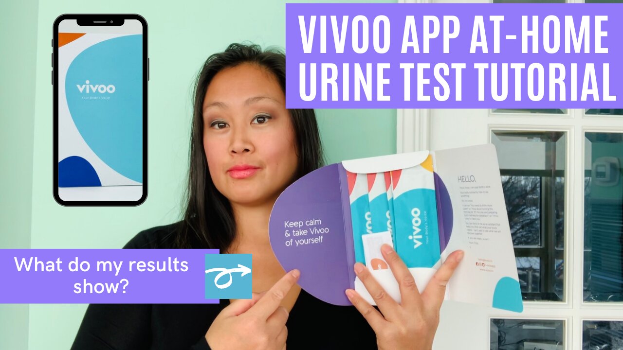 VIVOO APP AT-HOME URINE TEST TUTORIAL | Easiest At-Home Health Test