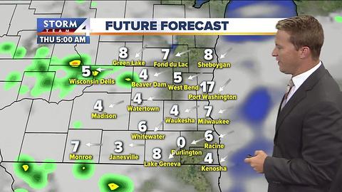 Storms possible Wednesday