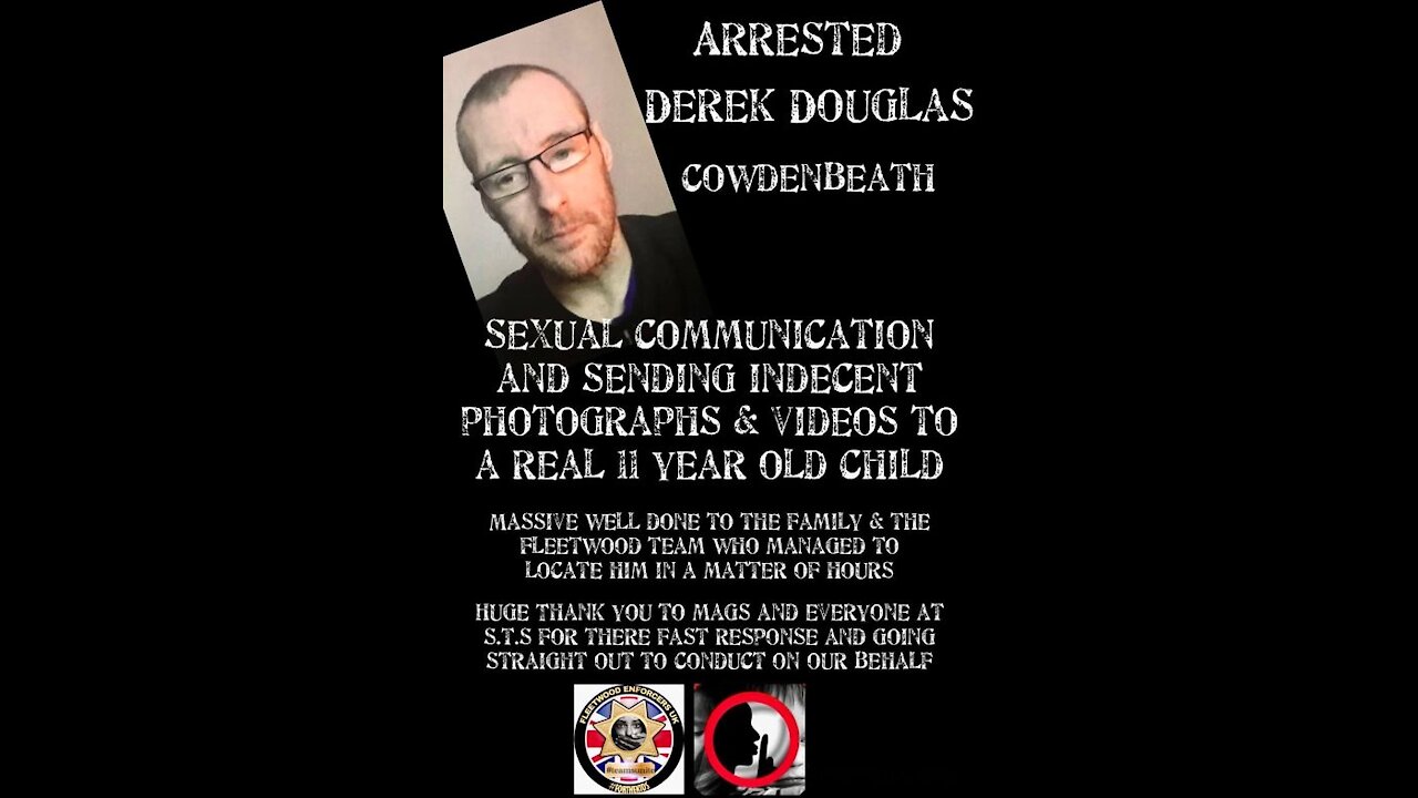 ⚠️TRIGGER WARNING REAL CHILD⚠️ ⛔DEREK DOUGLAS, KIRKCALDY ⛔