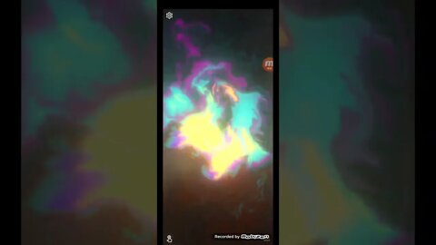 #shorts Magic fluids app for Android. Fireworks 1