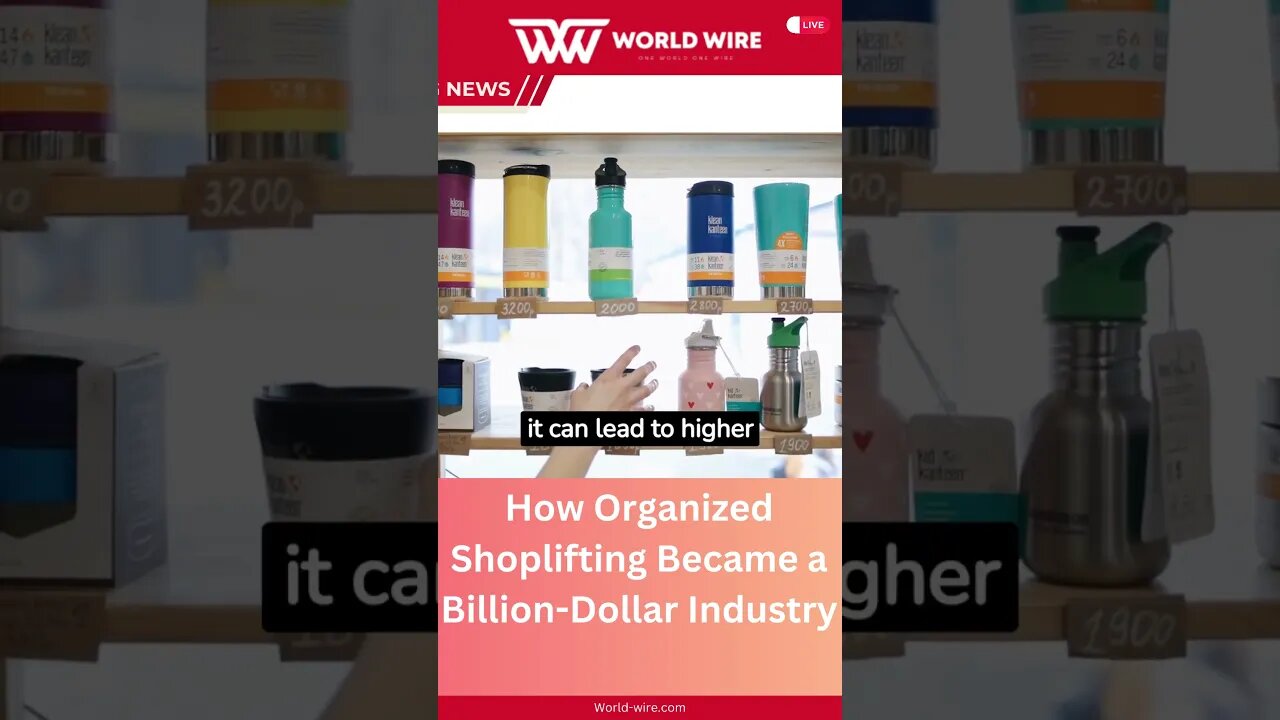 How Organized Shoplifting Became a Billion-Dollar Industry-World-Wire #shorts