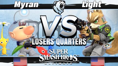 Armada | Myran (Olimar) vs. Rogue | Light (Fox) - Losers Quarters - Frostbite 2019