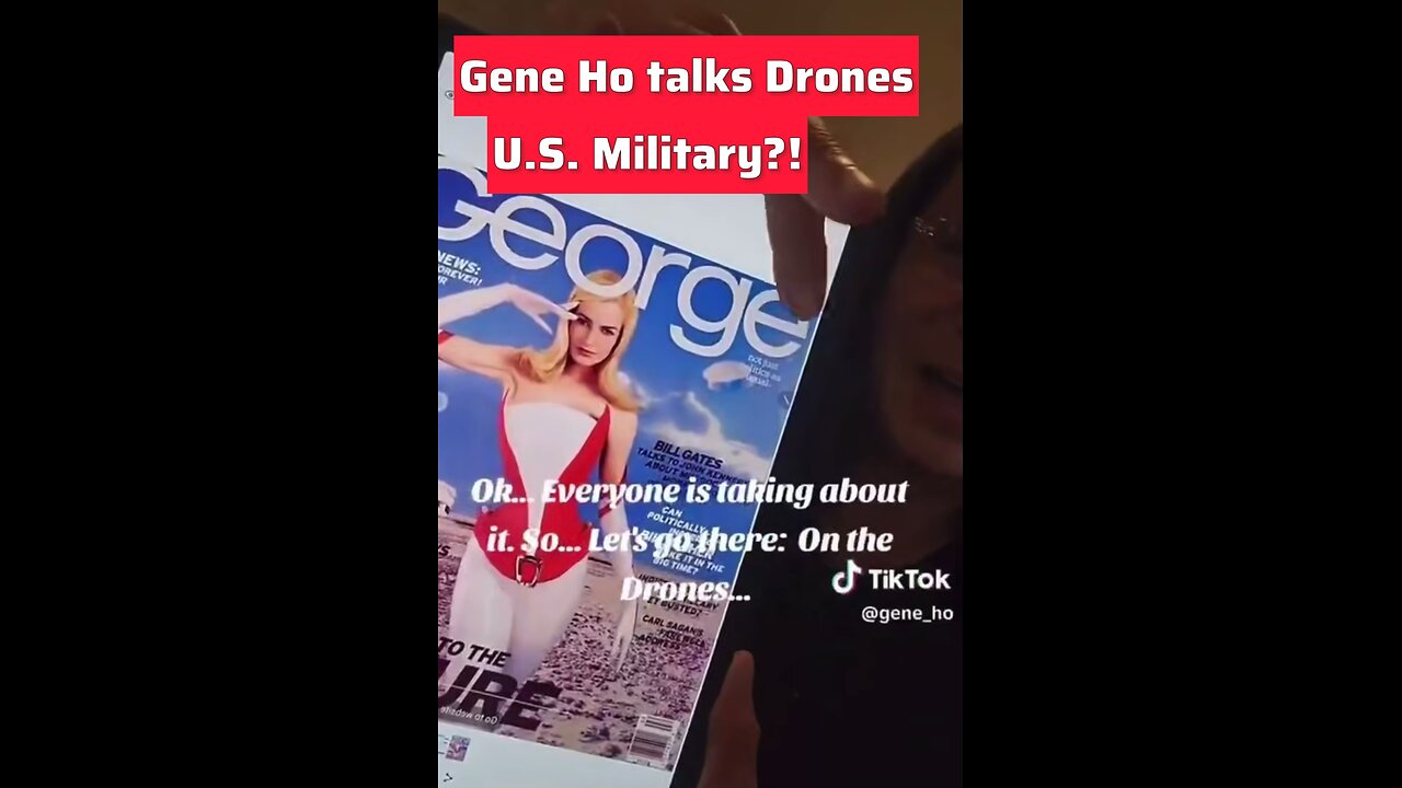 Gene Ho talks DRONES. US Military?!