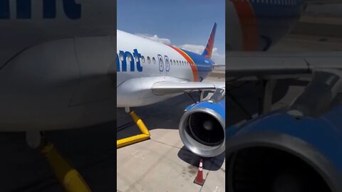 Boarding Allegiant Airlines A320