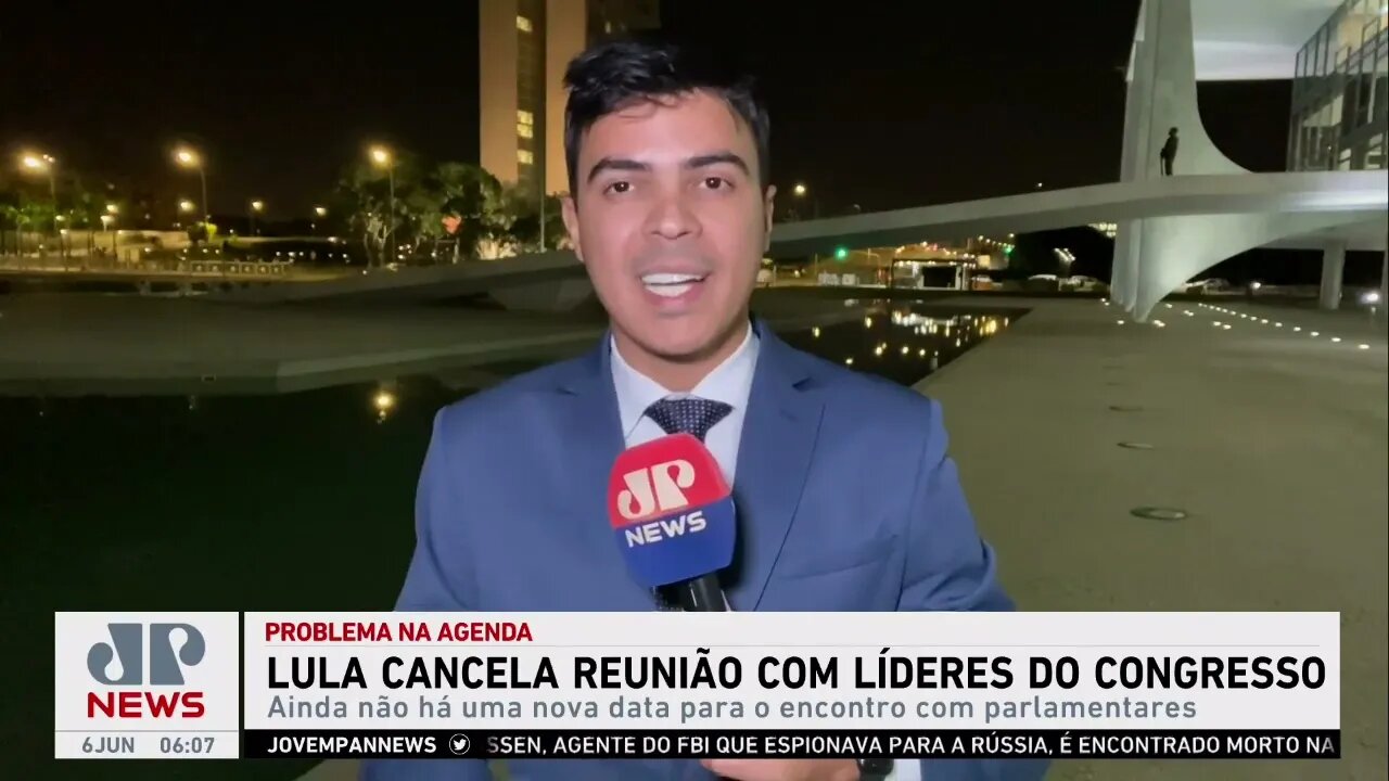 Lula cancela reunião com líderes do Congresso por problema na agenda