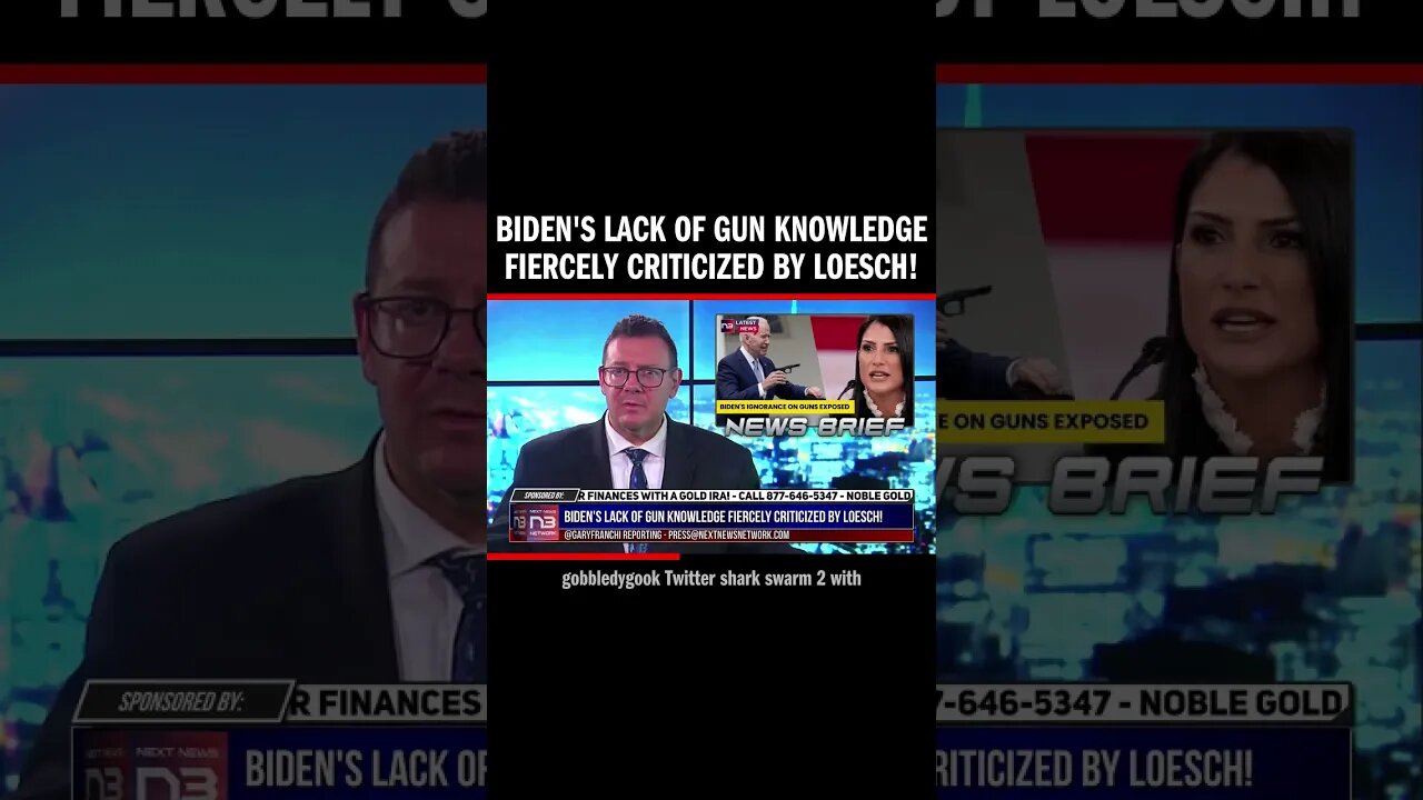Biden's Lack of Gun Knowledge Fiercely Criticized by Loesch!