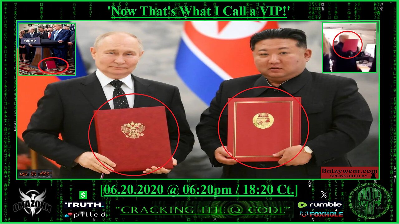 "CRACKING THE Q-CODE" - 'Now That's What I Call a VIP!'