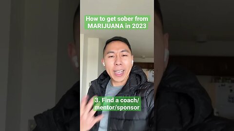 How To Get Sober From MARIJUANA In 2023