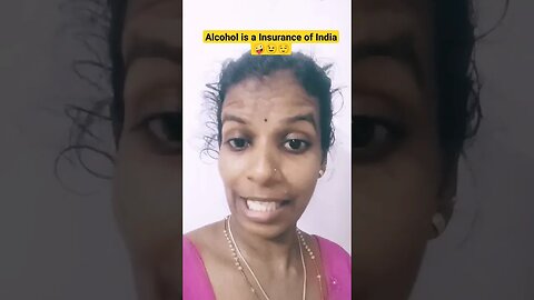 Alcohol is a Insurance of India 😌😉🤪😀 #entertainment #comedy #funny