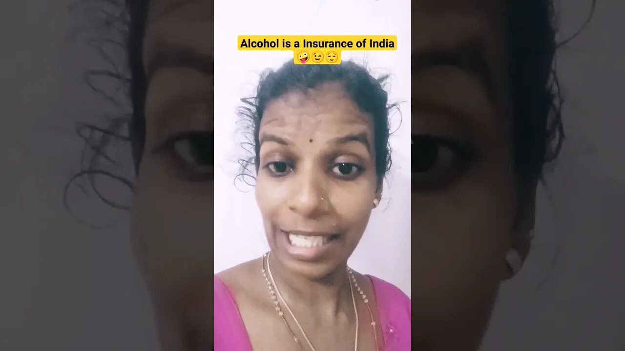 Alcohol is a Insurance of India ðððĪŠð #entertainment #comedy #funny
