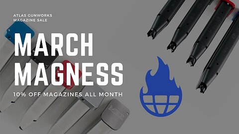 March MAGness Sale, 10% off STI and MBX Magazines March 2021