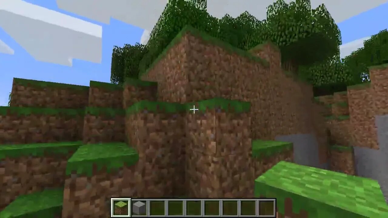 Minecraft Renewed - Grass Block Recolor Demo