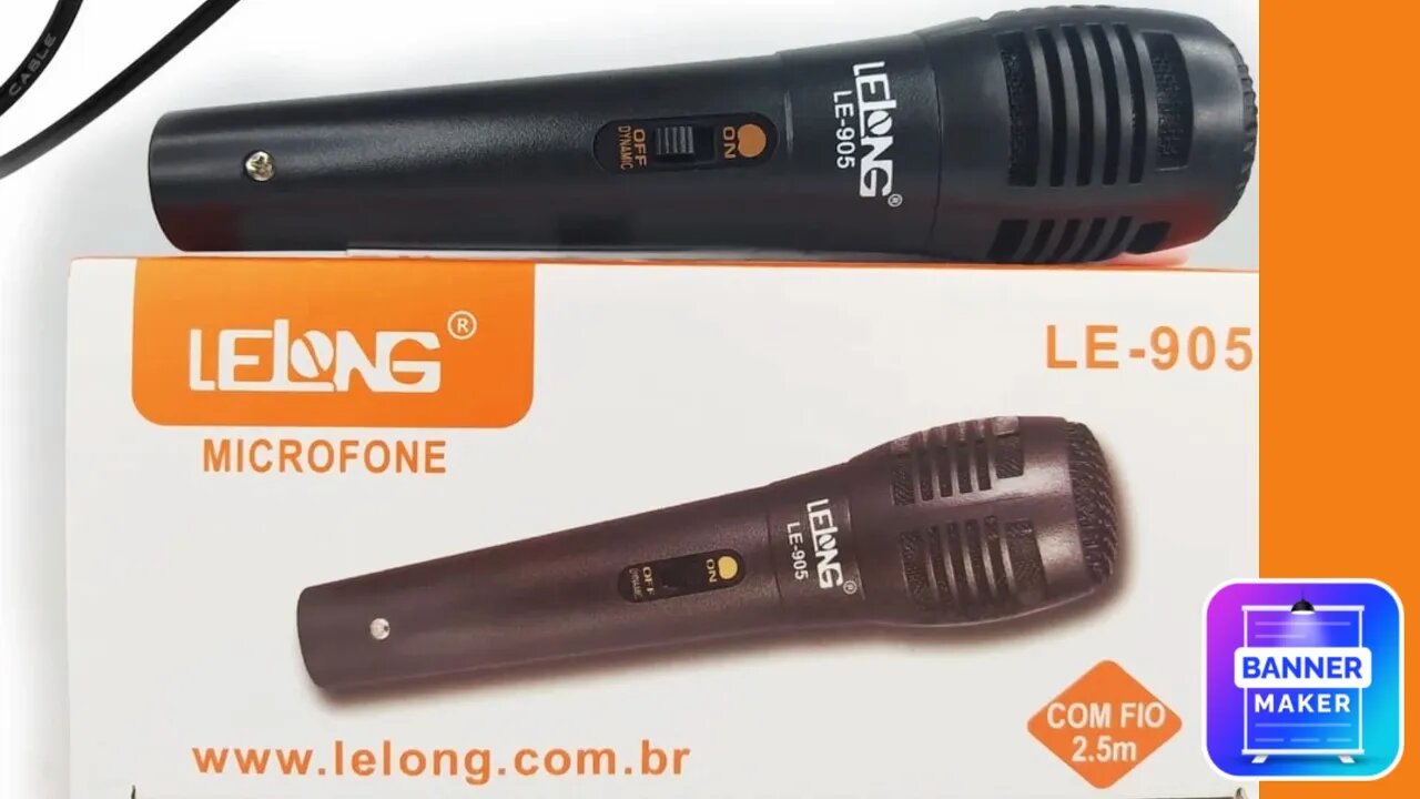 Review microfone Lelong LE 905