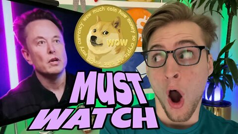 Elon Musk INCREDIBLE NEW Dogecoin Message ⚠️