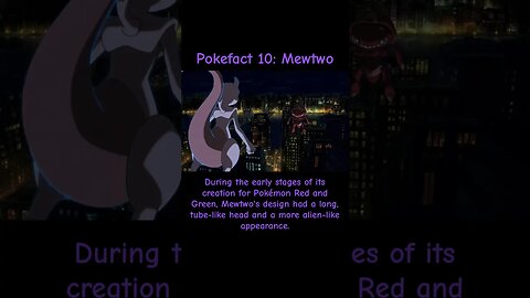 Mewtwo Pokemon Red and Green Design was changed #shorts #pokemon #trending