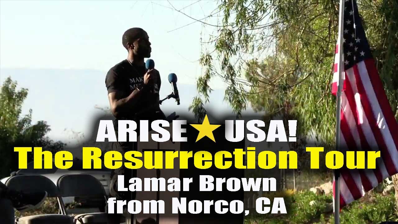 Arise USA -Lamar Brown says get involved