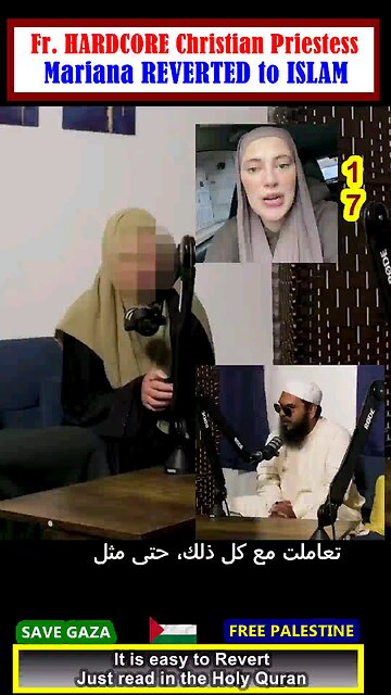 Former HARDCORE Christian Priestess Mariana REVERT to ISLAM 17#why_islam #whyislam#whatisislam