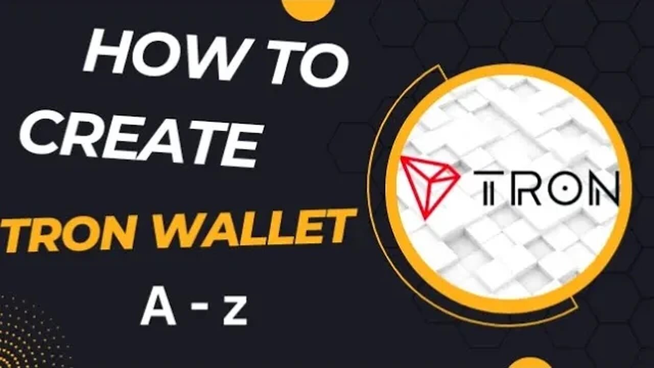 How to create a Tron wallet a to z in video. কীভাবে ট্রন ওয়ালেট খুলতে হয়। #tronwallet