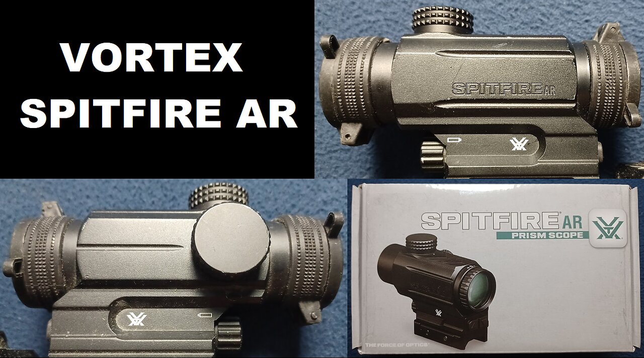 VORTEX SPITFIRE AR PRISM SCOPE, DRT (MOA) Reticle, MULTI-HEIGHT MOUNT SYSTEM, SPR-200