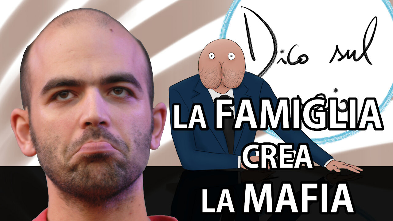 SAVIANO attacca la FAMIGLIA. Afferma che è la famiglia a creare la MAFIA