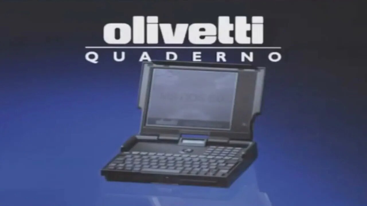Olivetti Quaderno PT-XT-20 - Advert