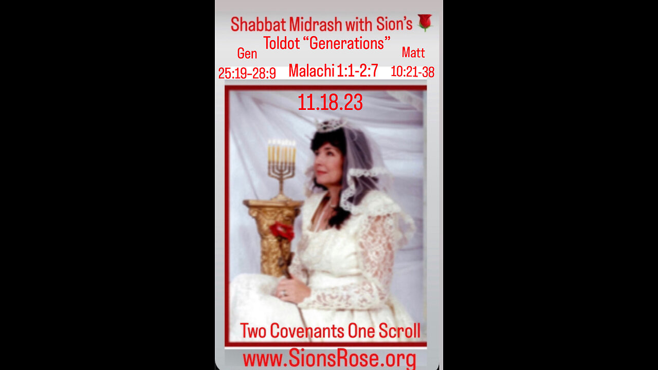 Shabbat Midrash with Sions Rose 11.18.23