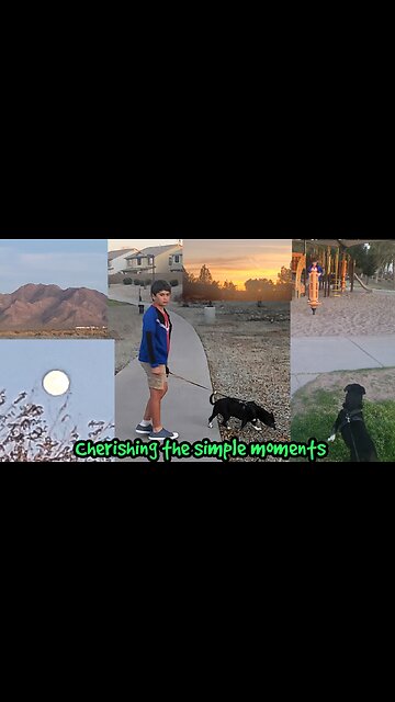 Cherishing the simple moments