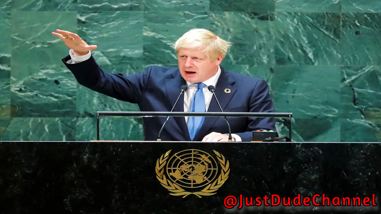 Boris Johnson's Speech To The UN On Smart Cities - Was This A Warning Or A Menace!?