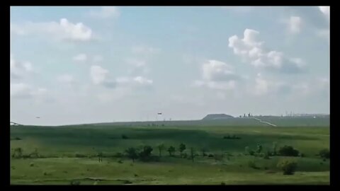 Russians Sukhoi Su 25 out keeping things safe for the Russian troops .